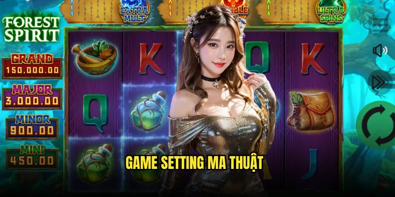 Thần Rừng Huyền Bí Tỷ lệ kèo: Mystic Forest Adventure 2 Game Setting Ma Thuật