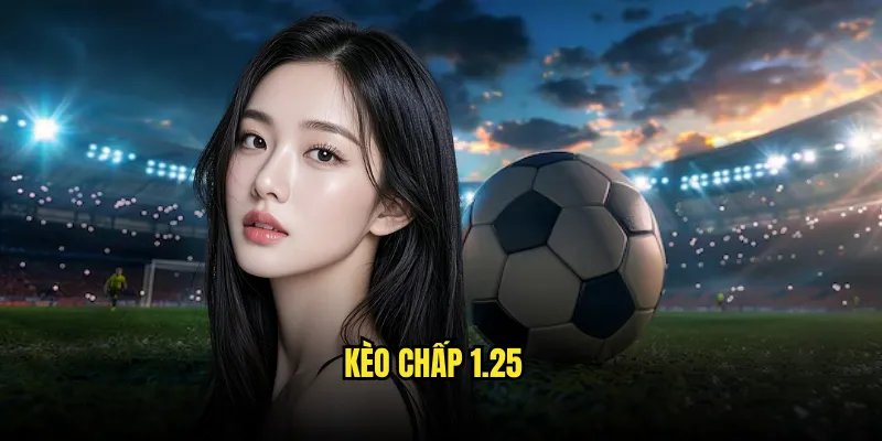 Kèo chấp 1.25 Tỷ lệ kèo: Chấp 1 1/4 Nâng Cao 1 Kèo chấp 1.25