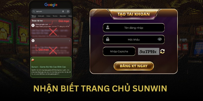 Hướng dẫn phát hiện trang Sunwin giả chỉ trong tích tắc